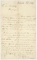 Letter from Elijah H. Callaway of Webbville to Governor William Pope Duval Regarding an Election, February 8, 1834