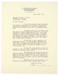 Correspondence Between A. Edward Garner of New York and the Office of Governor Doyle Carlton Regarding Prohibition, 1932
