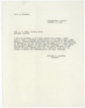 Copy of Telegram Governor Millard Caldwell Sent to Judge R. H. Rowe Regarding Impanelling a Grand Jury to Investigate Lynching of Jesse James Payne, October 17, 1945
