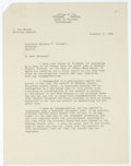 Copy of Letter from John Thomas Watson to Governor Millard Caldwell Regarding Lynching of Jesse James Payne, October 23, 1945