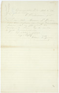 Letter from William F. Green to Acting Governor Samuel T. Day Asking That Samuel P. Perkins Be Maintained in Office as a County Commissioner for Holmes County, March 6, 1872