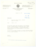 Correspondence Regarding the Use of Cuban Doctors in State Institutions, 1961