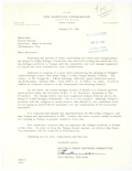 Correspondence Regarding Tampa's Cuban Refugee Center, January 1961