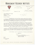 Correspondence Between Donald A. Hoffman and Governor Farris Bryant Regarding the Employment of Cuban Refugees