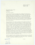 Correspondence Between Mrs. John Rodriguez and Governor LeRoy Collins Regarding U.S.-Cuban Relations, 1960