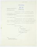 Correspondence Between Orlando Diaz Canal and Governor LeRoy Collins Regarding Fidel Castro, 1960