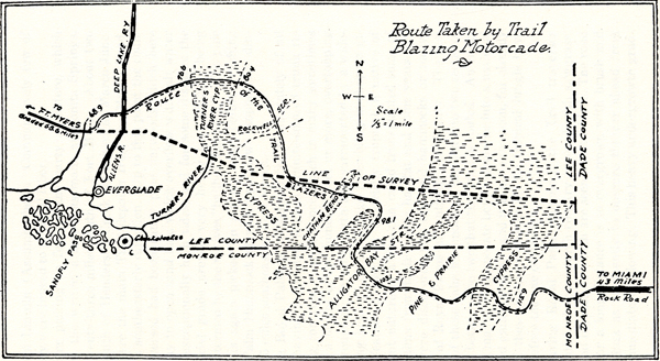 Route of the Trailblazers, by Allen H. Andrews