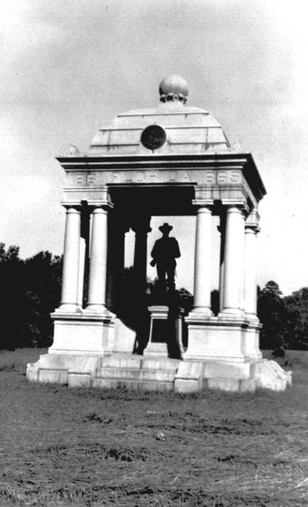 Florida monument at the Chickamauga Battlefield, Georgia, 1940s