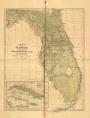 Standard Guide Map of Florida, 1903