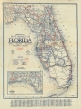 Clason's Guide map of Florida