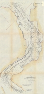 St. Johns River Nautical Chart, Tocoi Point to Cows Creek, 1899