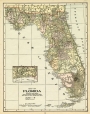 Map of Florida, 1905