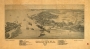 Bird's-Eye View of Cedar-Key, Fla, 1884