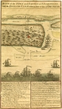 View of Spanish St. Augustine before British Siege in 1740, 1742