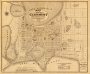 Map of Clermont, 1884