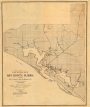 Sectional Map of Bay County, 1921