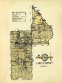 Map of Lake County, 1914