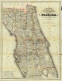 Colton's Florida, 1885 -East