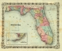 Colton's Florida, 1853