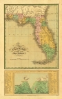 Finley's Map of Florida, 1827