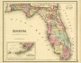 Colton's Florida, 1855