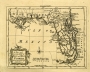 Map of East and West Florida, 1765