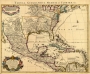 Map of Mexico and Florida, 1722