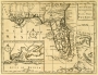 Map of East and West Florida, 1763