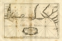 Map of the Coast of Florida along the Gulf of Mexico, 1764