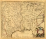 Map of Louisiana and of the River Mississipi, 1719
