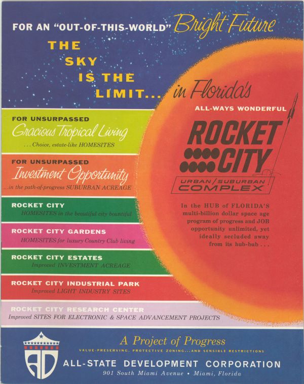 Rocket City Urban/Suburban Complex Booklet, ca. 1962