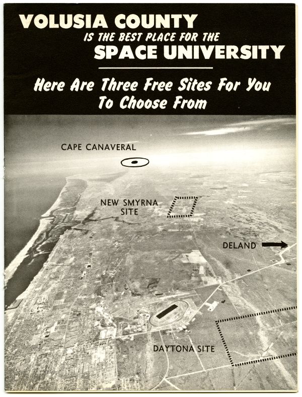 Booklet - Volusia County is the Best Place for the Space University, ca. 1963.