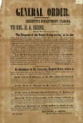 Notice to militia personnel seeking reimbursement for service in 1849