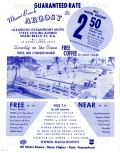 Advertisement for the Argosy Motel, Miami Beach