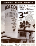 Advertisement for the Beacon Motel, Daytona Beach
