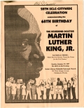 Program for the Southern Christian Leadership Conference's Dr. Martin Luther King, Jr. Birthday Celebration, 1997