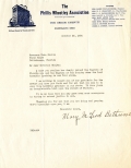 Letter from Mary McLeod Bethune to Governor Sholtz Regarding Lynchings in Florida, 1934