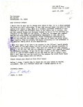 Letter from James R. Stout to Governor Bob Graham, April 28, 1980