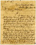 Report of Territorial Auditor Thomas Brown - January 8, 1834