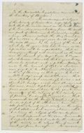 Petition of Citizens Requesting that No One Be Allowed to Build a Bridge Within Three Miles of Abraham Milsted's Bridge, circa 1843