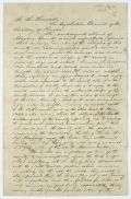 Petition of Citizens of Alachua County Requesting a Division of the County, circa 1845
