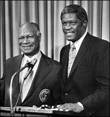 Jake Gaither with "Big Jim" Williams: Tallahassee, Florida (1972)