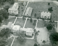 Aerial view looking west over a portion of the campus at the School for Boys in Marianna, Florida.