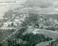 Aerial view looking south over campus at the School for Boys in Marianna, Florida.