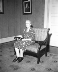 Portrait of May Mann Jennings at her home in Jacksonville.