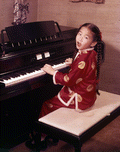 7 year old Chinese piano prodigy Virginia "Ginny" Tiu.