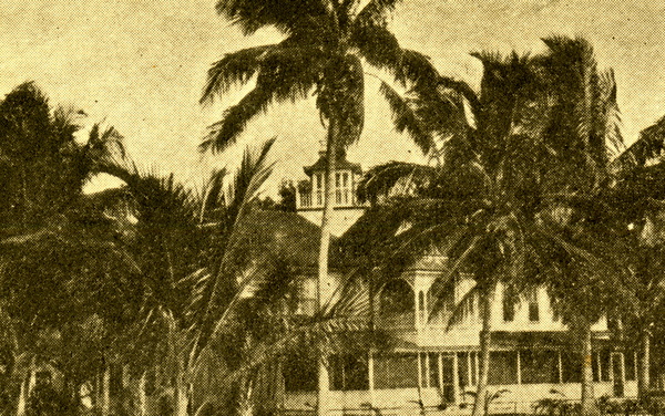 Home of Walter Haldeman in Naples, Florida.