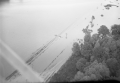 Aerial view of Tallahassee area flood taken by request of Seaboard Air Line Railroad.