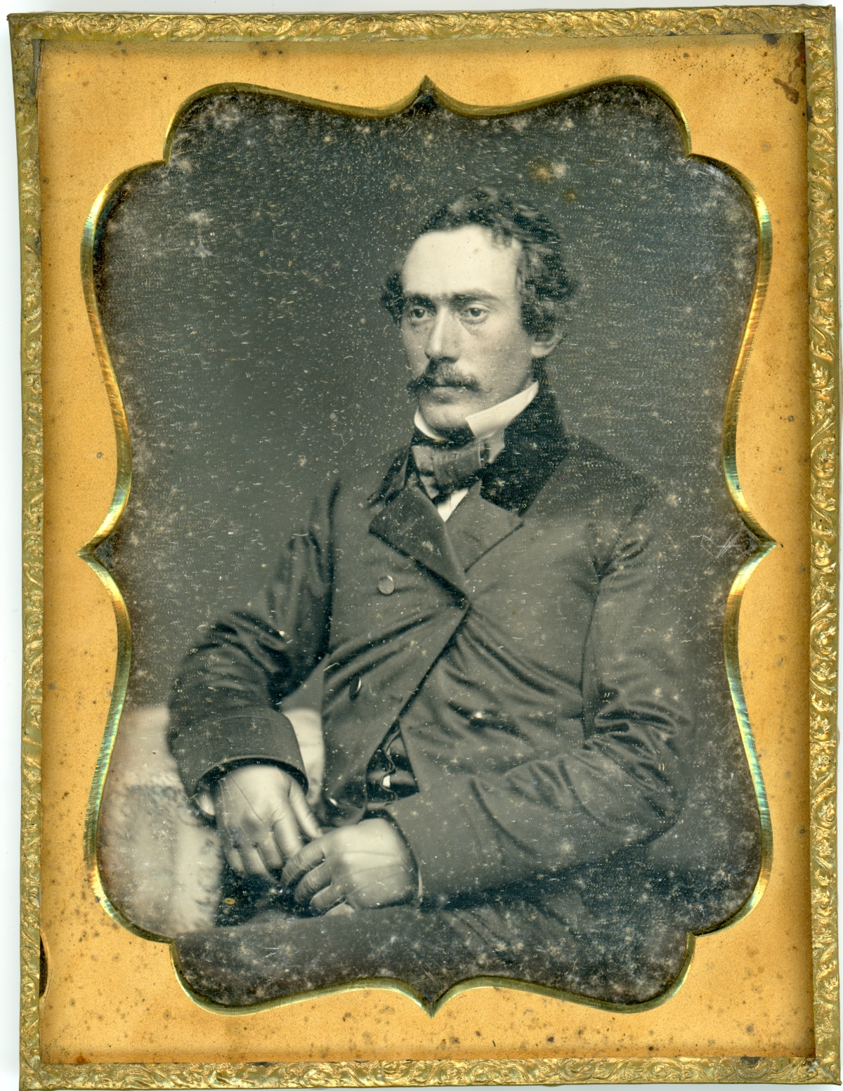 Daguerreotype Portrait of Major Weeks in Paris, France, 1854