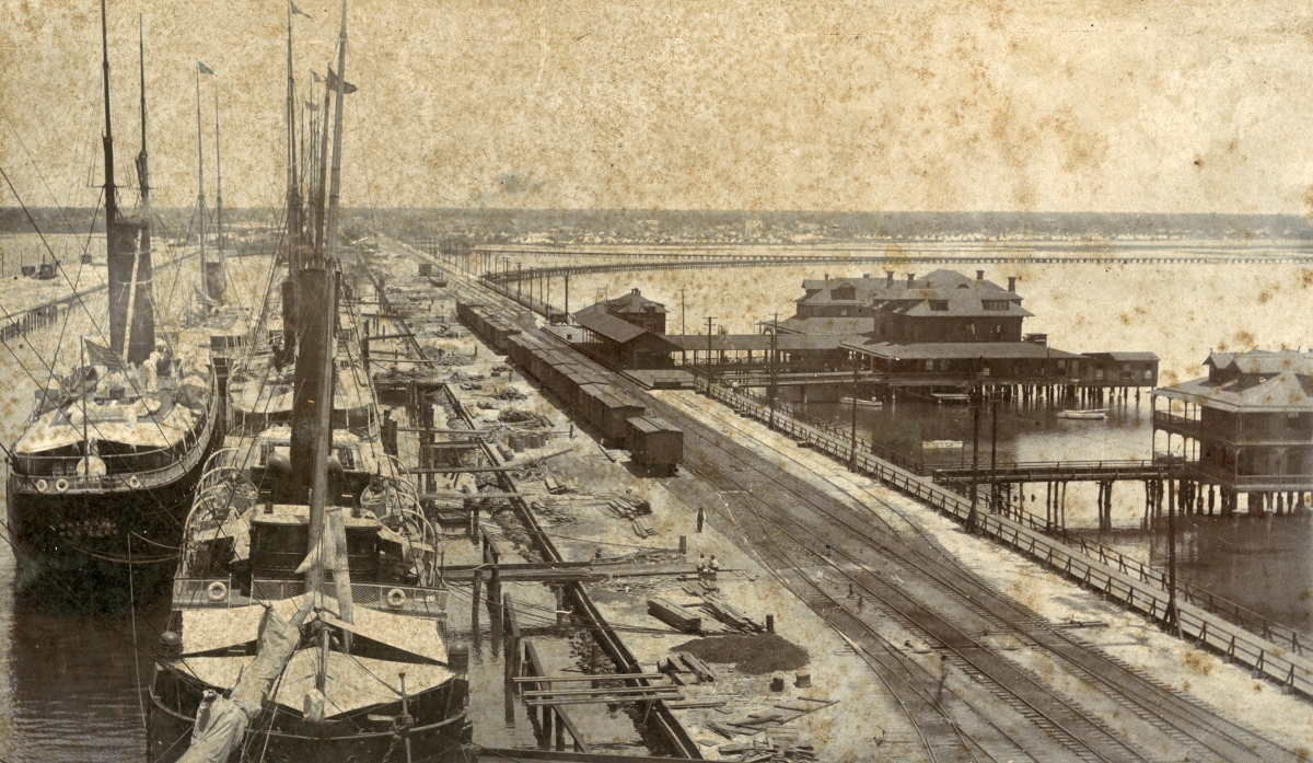  Port Tampa and Tampa Inn, ca. 1900